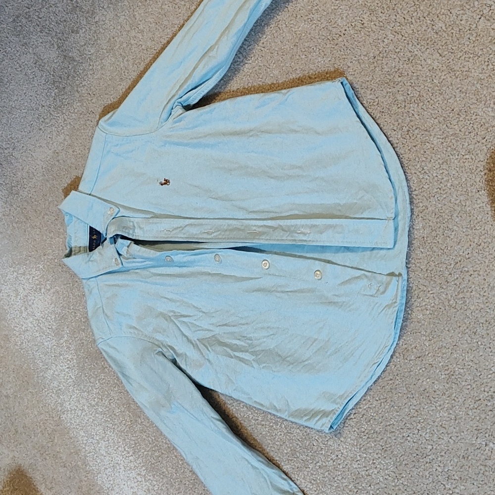 Ralph Lauren size 5 light blue button down
